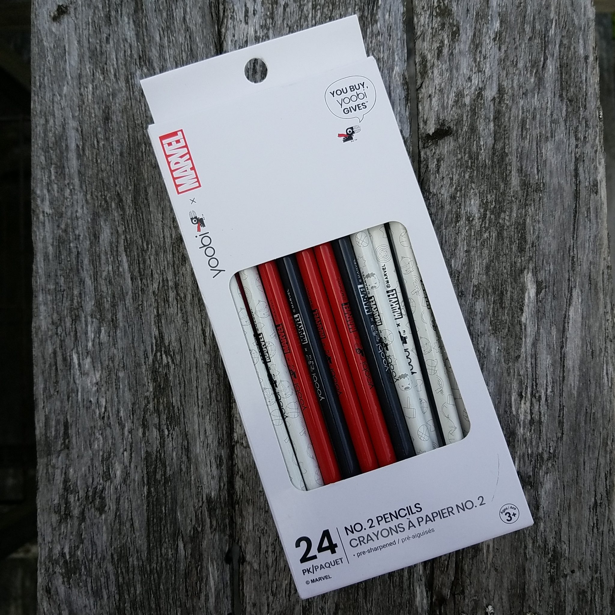 Review Yoobi X Marvel HB Pencils Comfortable Shoes Studio
