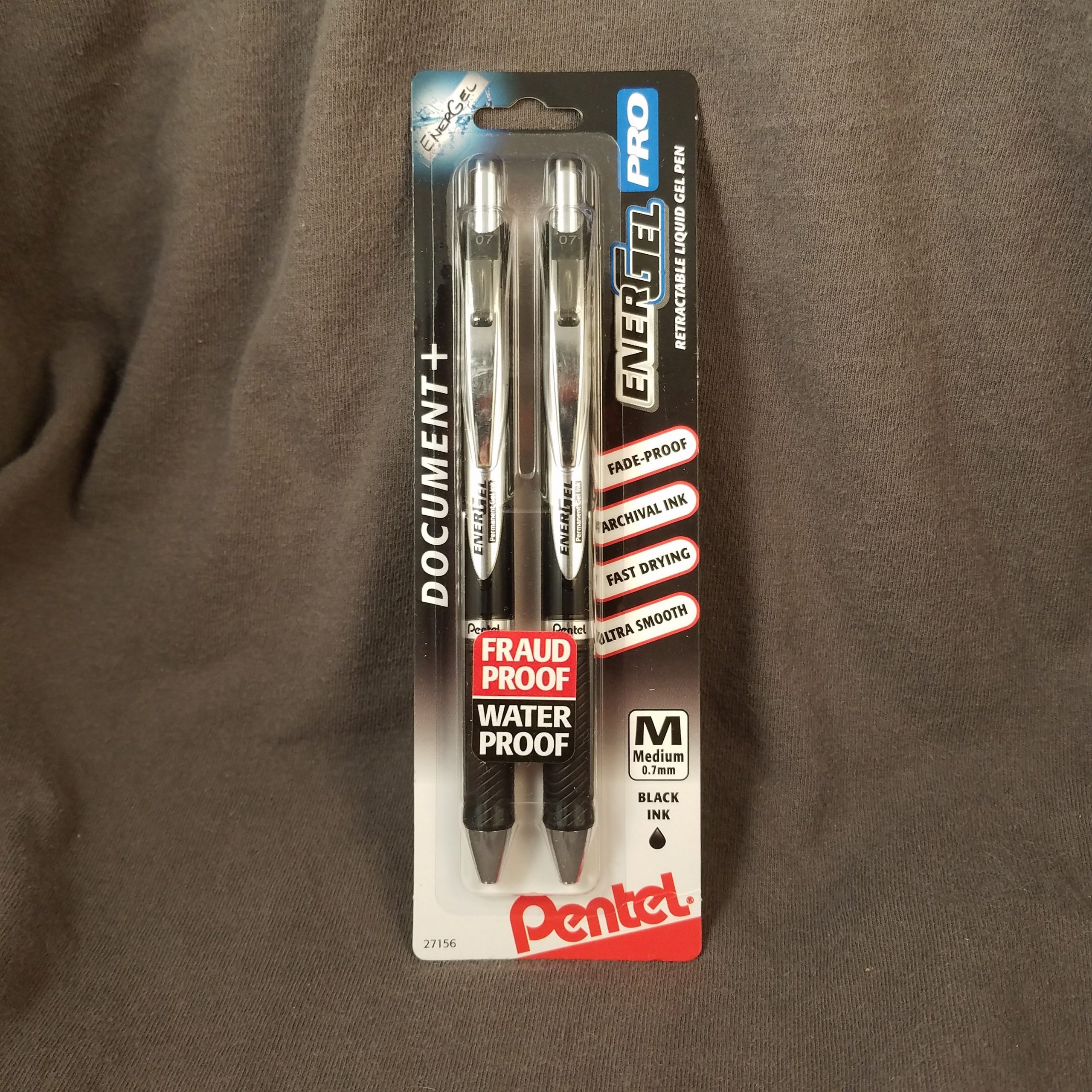 EnerGel PRO Permanent Gel Pen 0.7