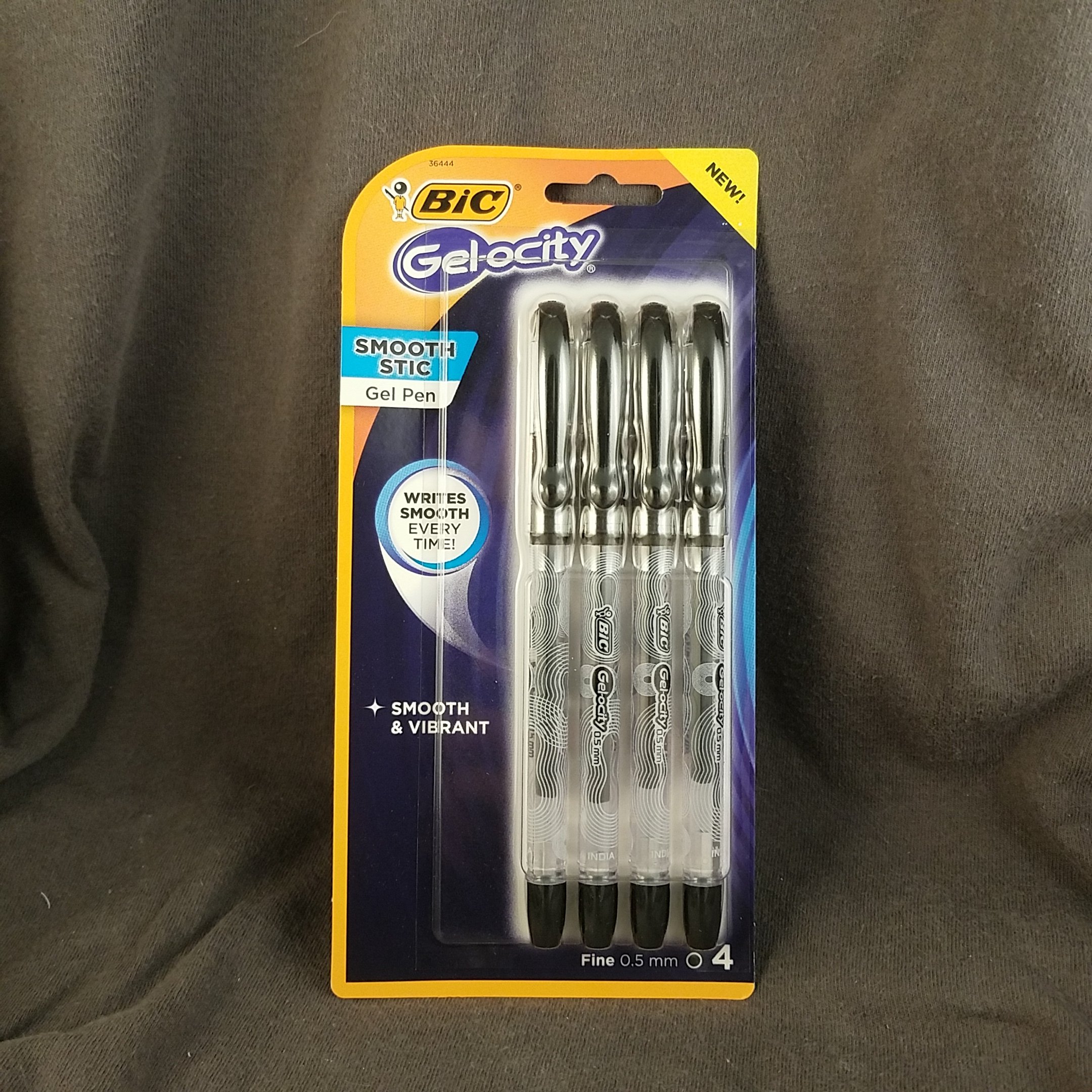 BIC GELOCITY 4 PK GEL PEN