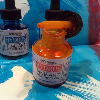 How to paint with Dr. Ph. Martin's Hydrus Fine Art Liquid Watercolor 