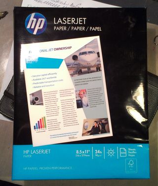 Heard a lot about HP 32 lb paper being FP friendly. Just wow