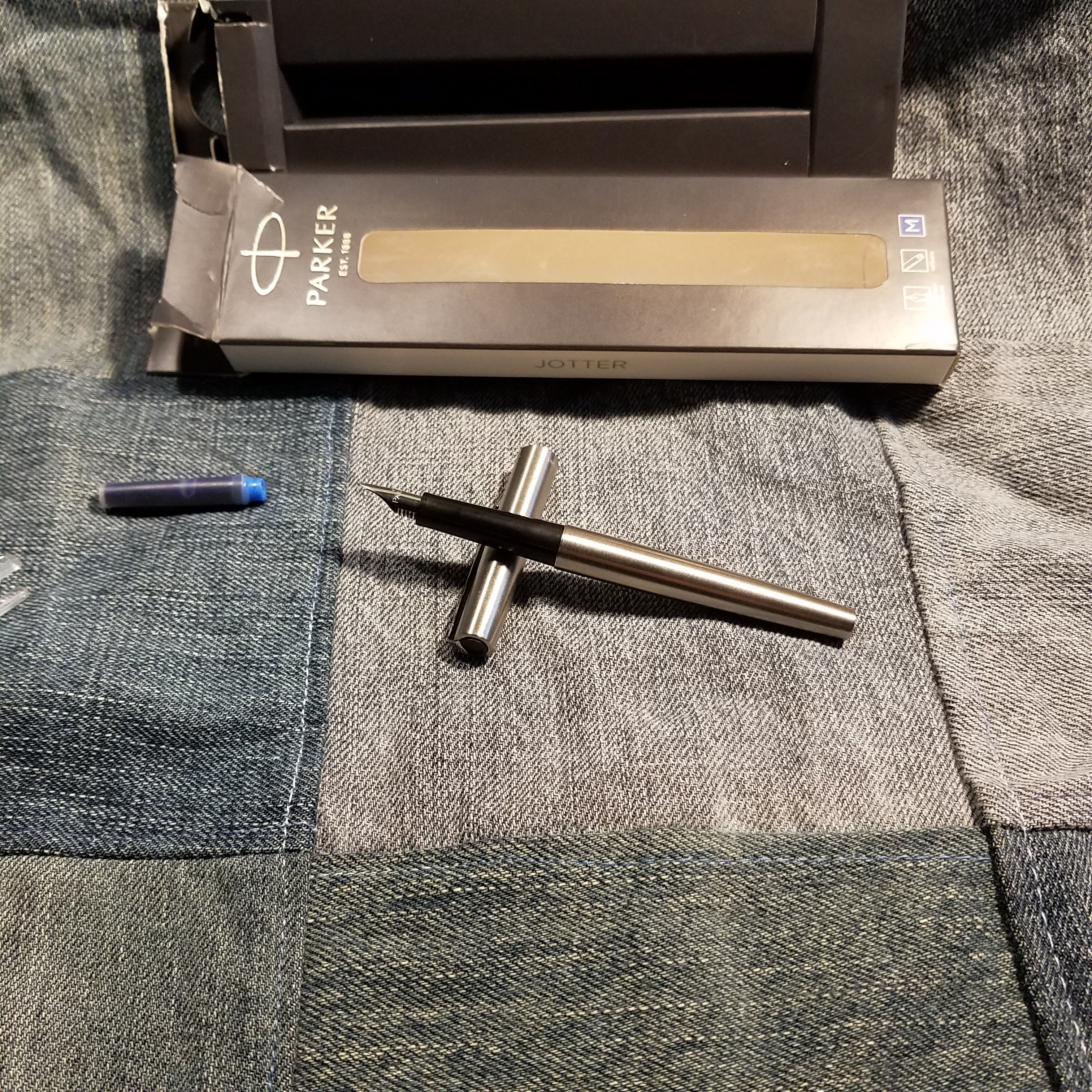 Review Parker Jotter Fountain Pen Comfortable Shoes Studio