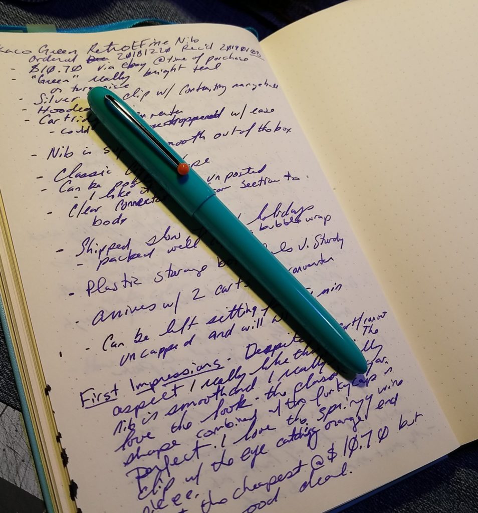 Five Star Interactive Composition Book holds up to fountain pens  surprisingly well! : r/fountainpens