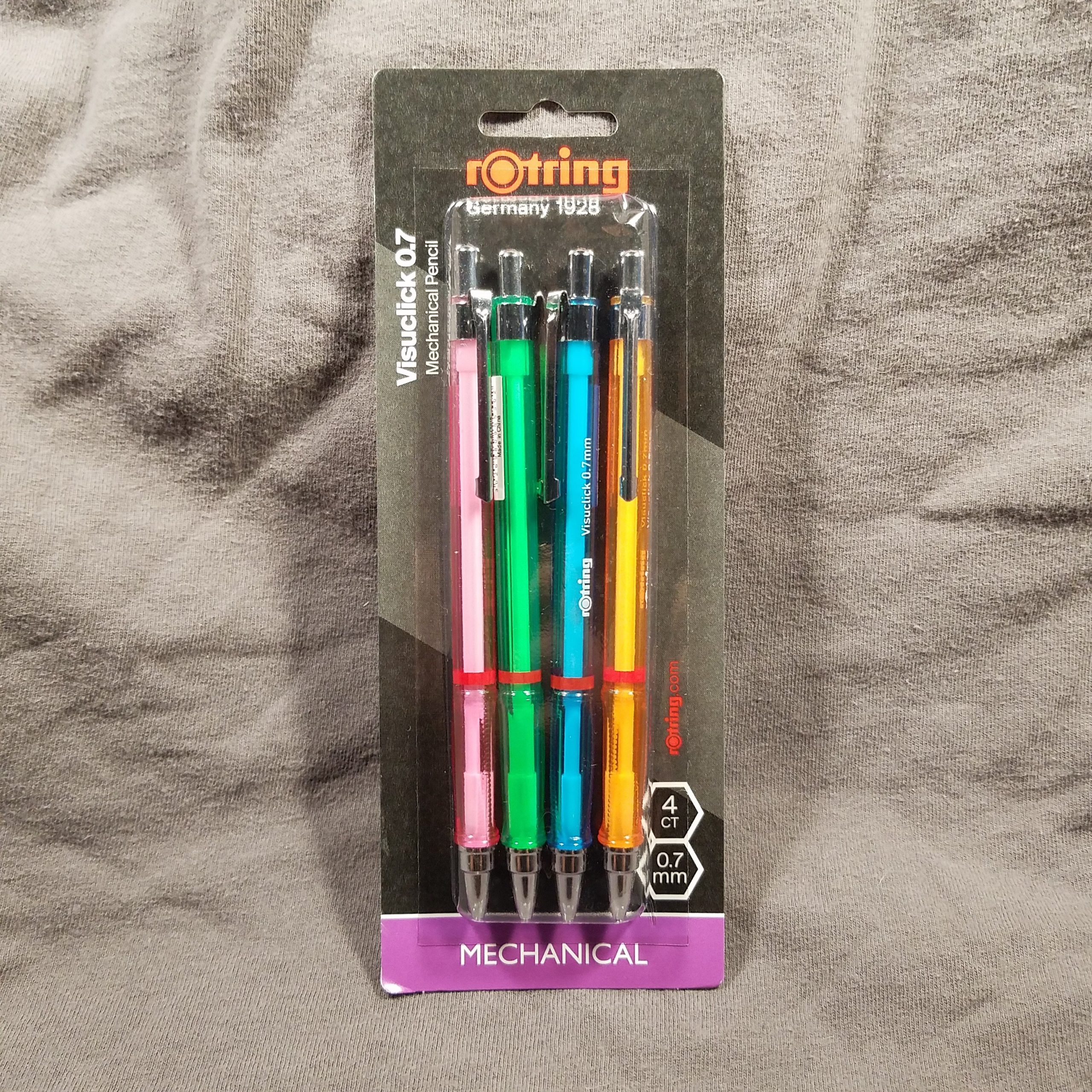 Review Rotring Visuclick 0.7 Mechanical Pencil Comfortable Shoes Studio