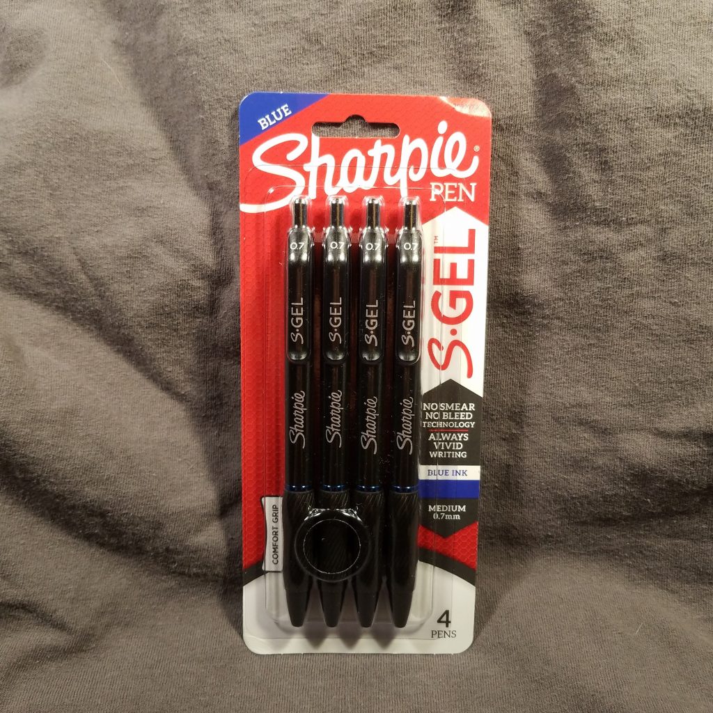 Sharpie S-GEL 0.7MM Gel Pens Medium Point Blue