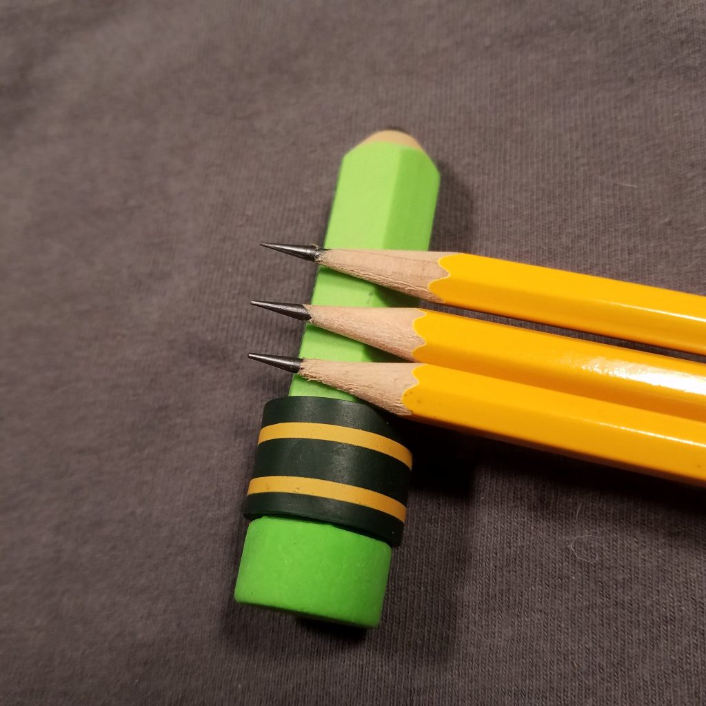 Ticonderoga No. 4 Pencils - #4 Lead - Black Lead - Yellow Cedar